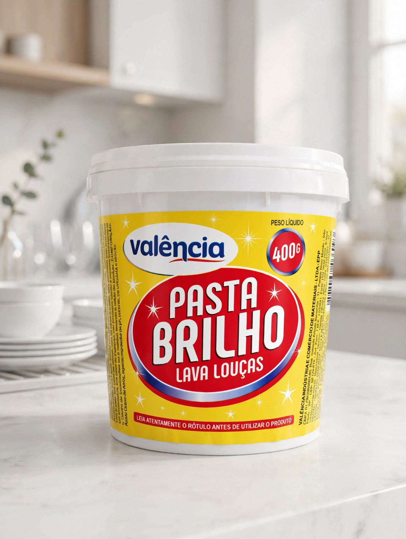 pasta  brilho lava louças 400 gramas